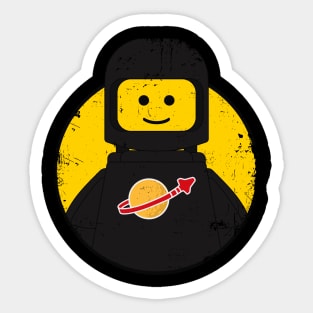 Black Astro Sticker